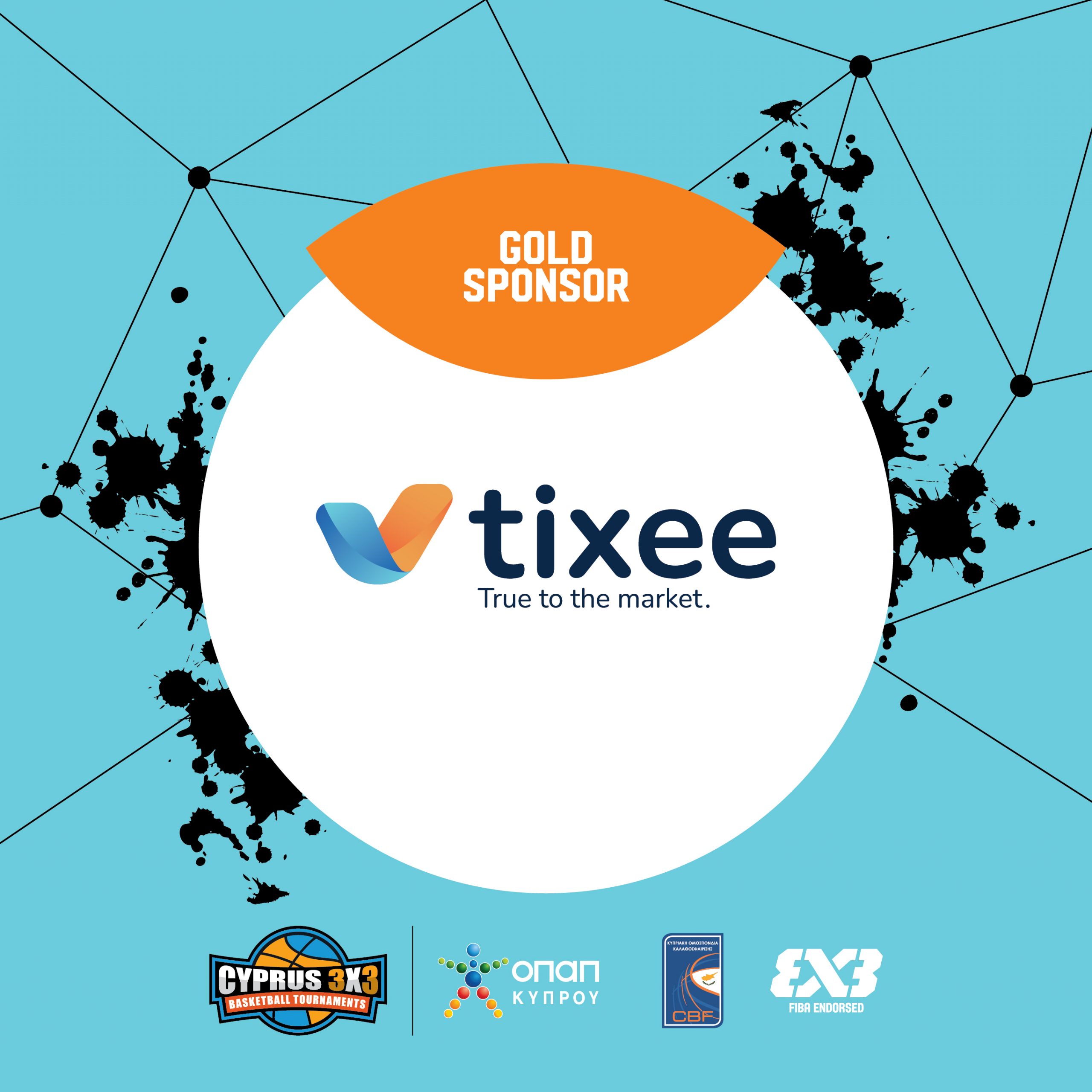 Tixee Supports Cyprus 3×3 as The New Gold Sponsor