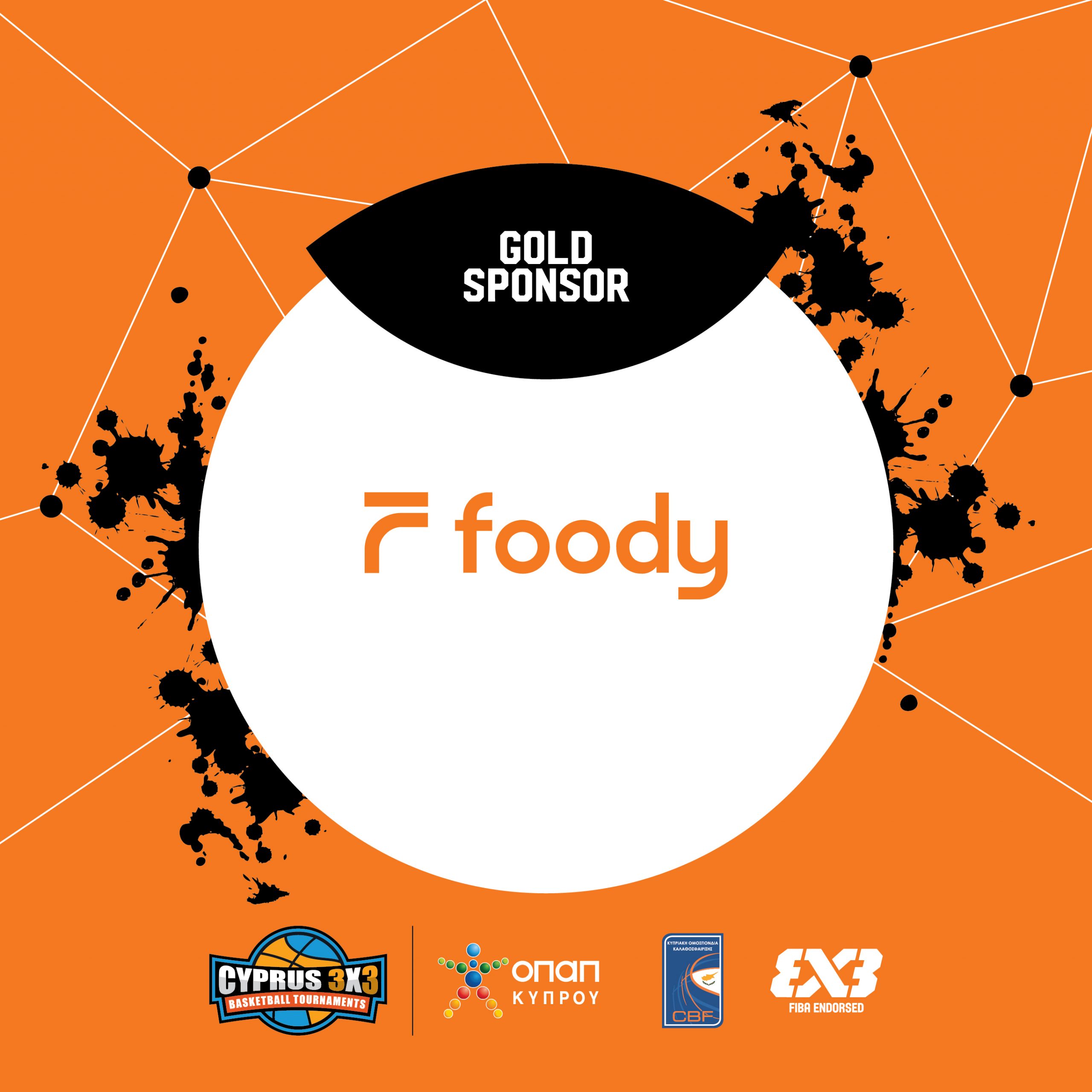 Foody Supports Cyprus 3×3 as a Gold Sponsor