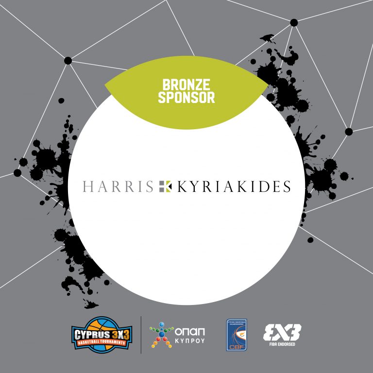 Harris Kyriakides supports Cyprus 3×3 as a Bronze Sponsor
