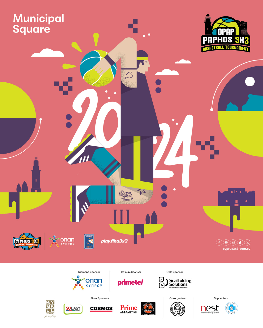 Read more about the article OPAP Paphos 3×3 | 2024 🏀💥